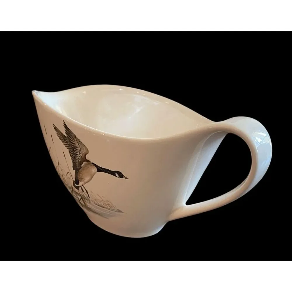 Vintage Villeroy & Boch Luxembourg‎ Geese Gravy Boat